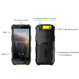 Horus-H1 QR Code Handheld Mobile Time Attendance